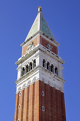 Image showing Venice, Bell tower, piazza san marco