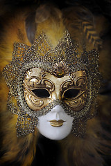 Image showing Carnival mask. Venice, Italy