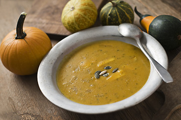 Image showing Pumpkin soup