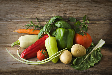 Image showing Organic vegetables