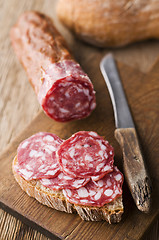 Image showing Salami