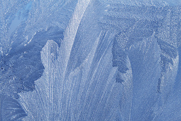 Image showing blue ice pattern 