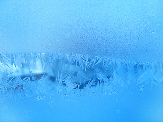 Image showing frost on window