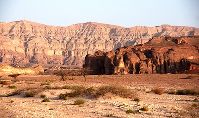 Image showing Travel in Arava desert