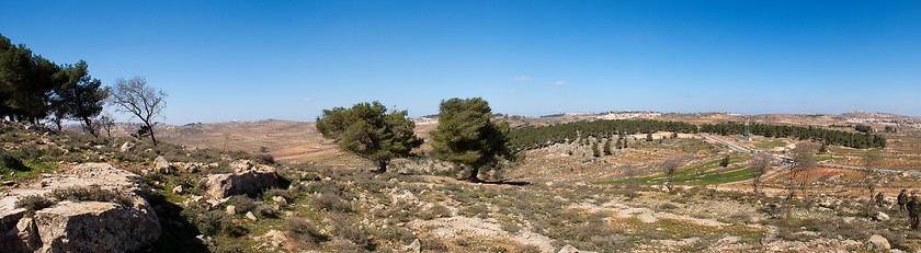 Image showing Israel Palestine panorama