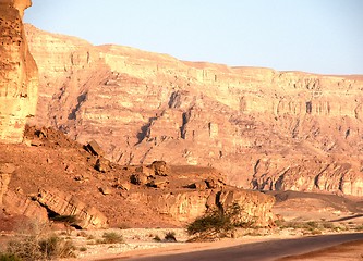 Image showing Travel in Arava desert