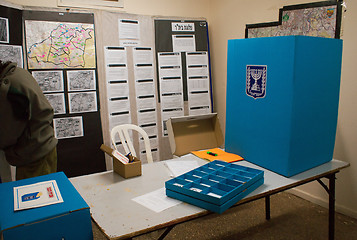 Image showing Elections in Israel