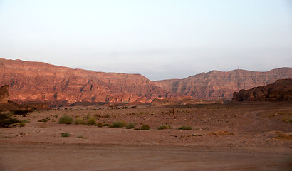 Image showing Travel in Arava desert