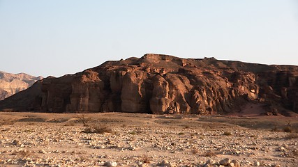 Image showing Travel in Arava desert