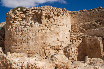Image showing Herodion ruins in Israel