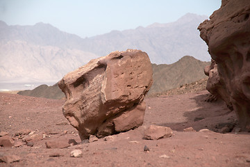 Image showing Travel in Arava desert