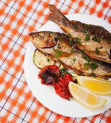 Image showing Fried fish 