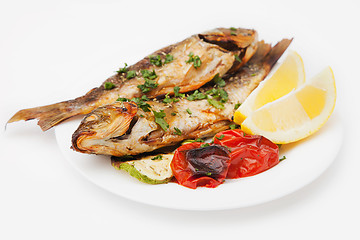 Image showing Fried fish 