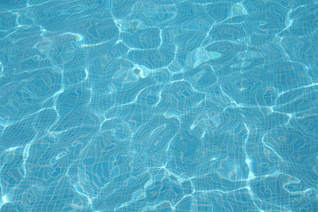 Image showing Reflections in a swimmingpool