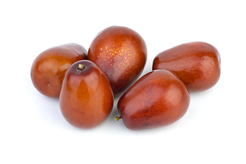 Image showing Five jujube berries