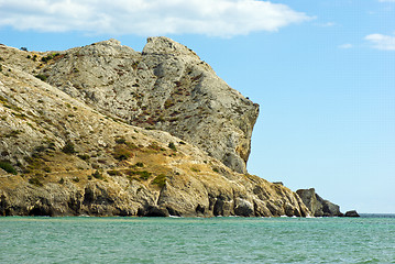 Image showing Alchak cape. Black sea. Crimea. Ukraine