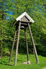 Image showing Small bell tower