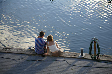 Image showing Young couple