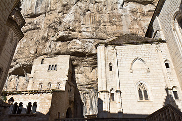 Image showing Chapel named Notre-Dame, Rocamadour.