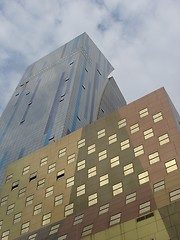 Image showing Colored Skyscraper