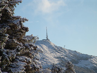 Image showing Ulriken, Bergen