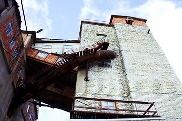 Image showing Coal mine building as frozen history decades