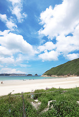 Image showing beach in Hong Kong 