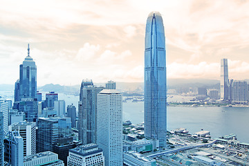 Image showing Hong Kong skylines 