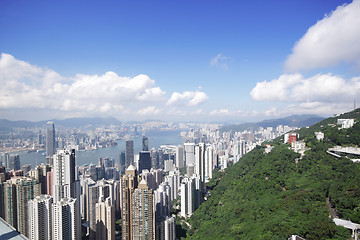 Image showing Hong Kong skylines 