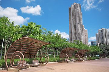 Image showing Summer day in public city park 