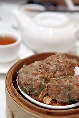 Image showing Meat balls is delicious Chinese food 