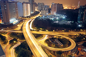 Image showing flyover ay night