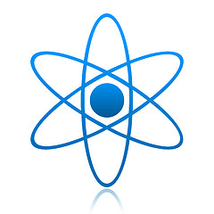 Image showing Atom symbol