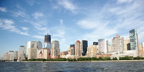 Image showing View to new york from south