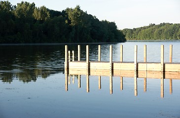 Image showing Sleepy Hollow state park lake vacation 