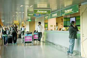Image showing Rent car in Helsinki Airport