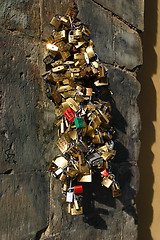 Image showing locks with happiness