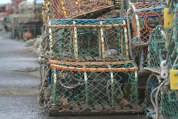 Image showing Crab Baskets