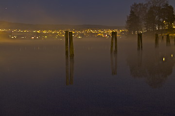 Image showing Skien river and city