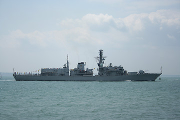 Image showing Warship