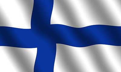 Image showing Flag of Finland