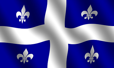 Image showing Quebec flag