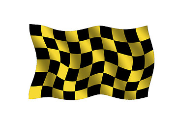 Image showing checkered flag
