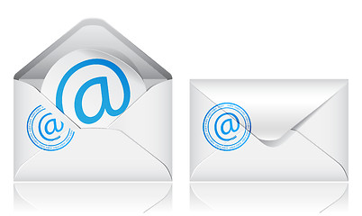 Image showing E-mail icons