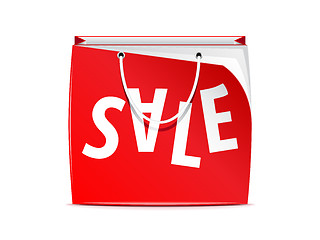 Image showing Vector shopping bag 