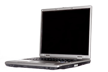 Image showing High-end laptop computer isolated on white background