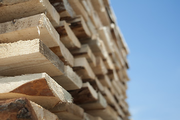 Image showing Timber. Planks and beams