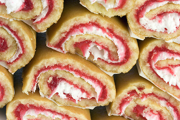 Image showing Strawberry Swirl Cake