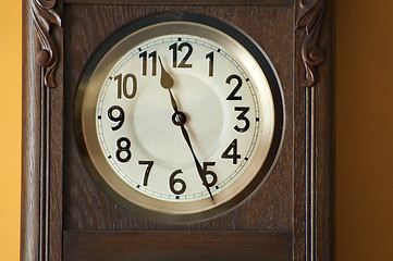 Image showing Old antique clock