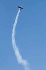 Image showing Red plane looping